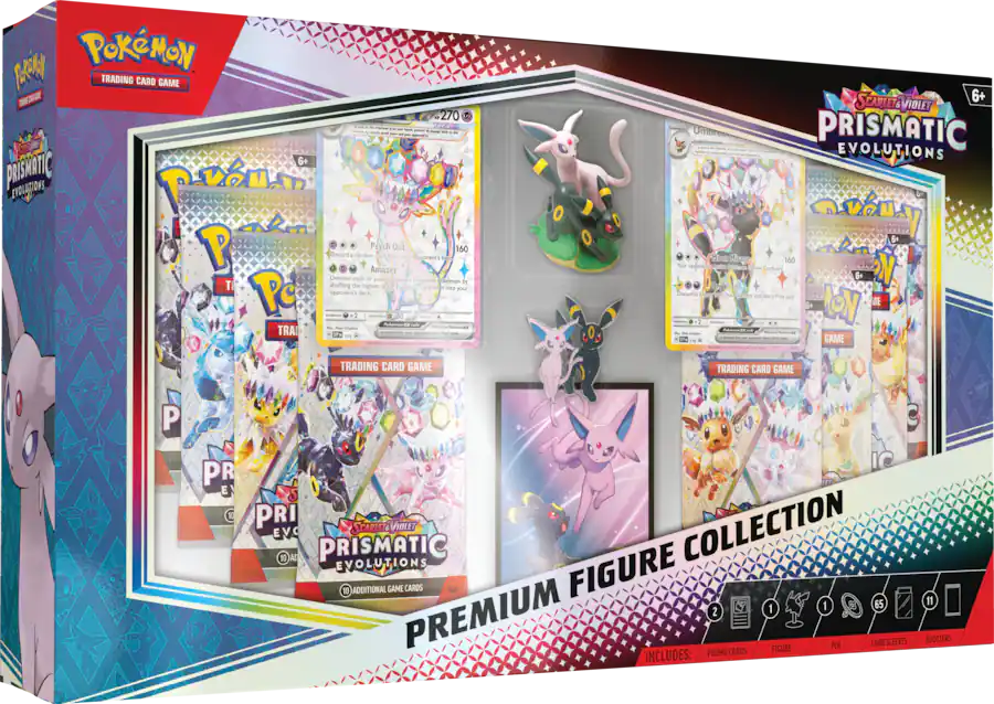 Pokémon - Scarlet & Violet - Prismatic Evolutions Premium Figure Collection