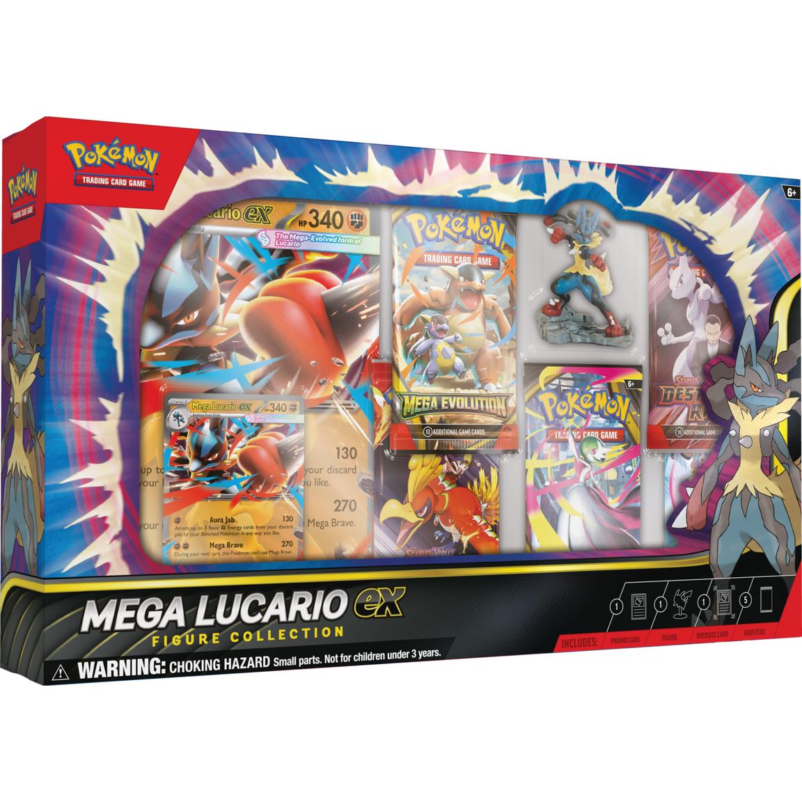 Pokemon Mega Lucario ex Figure Collection - English