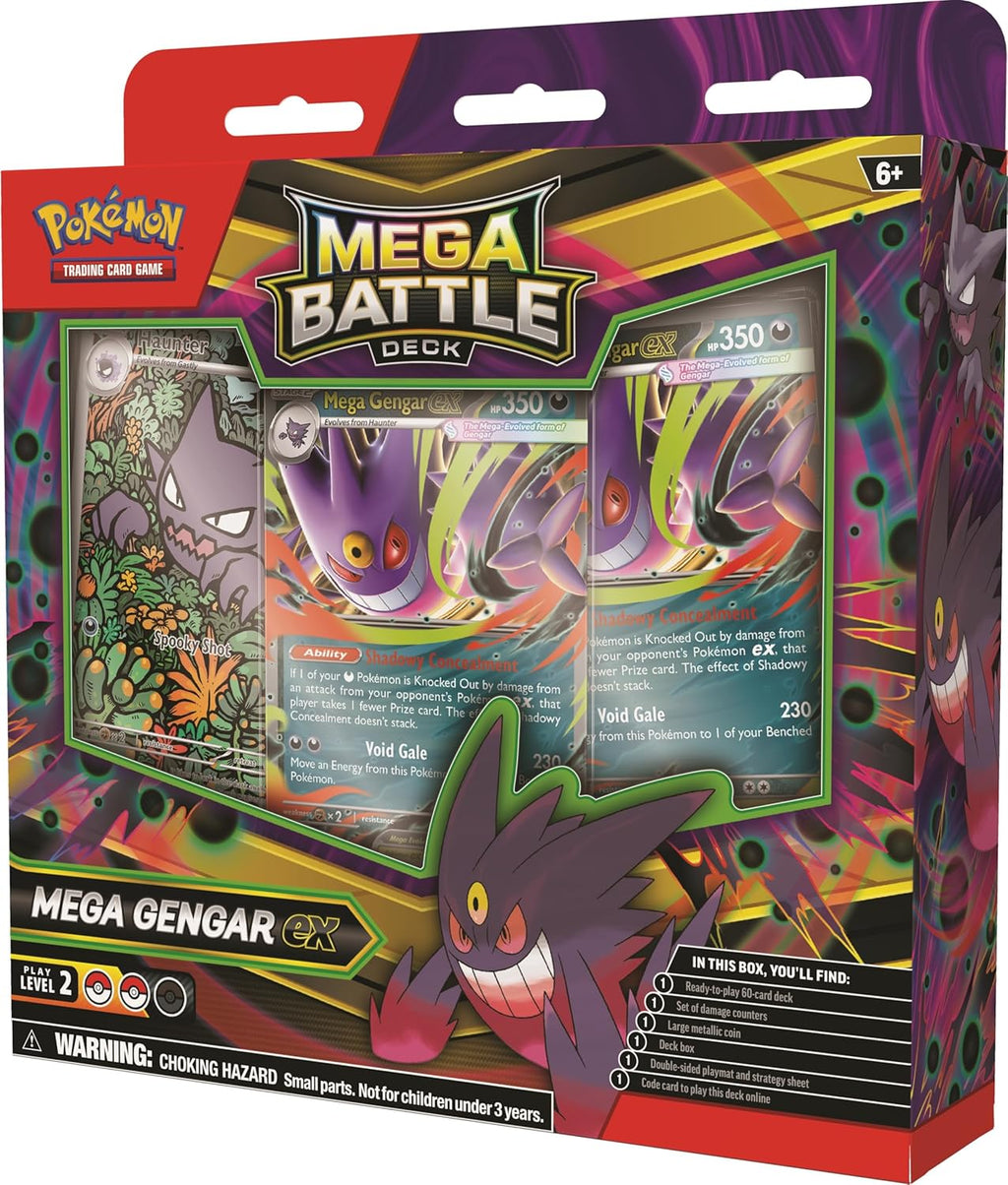 Pokemon Mega Battle Decks - Gengar Ex