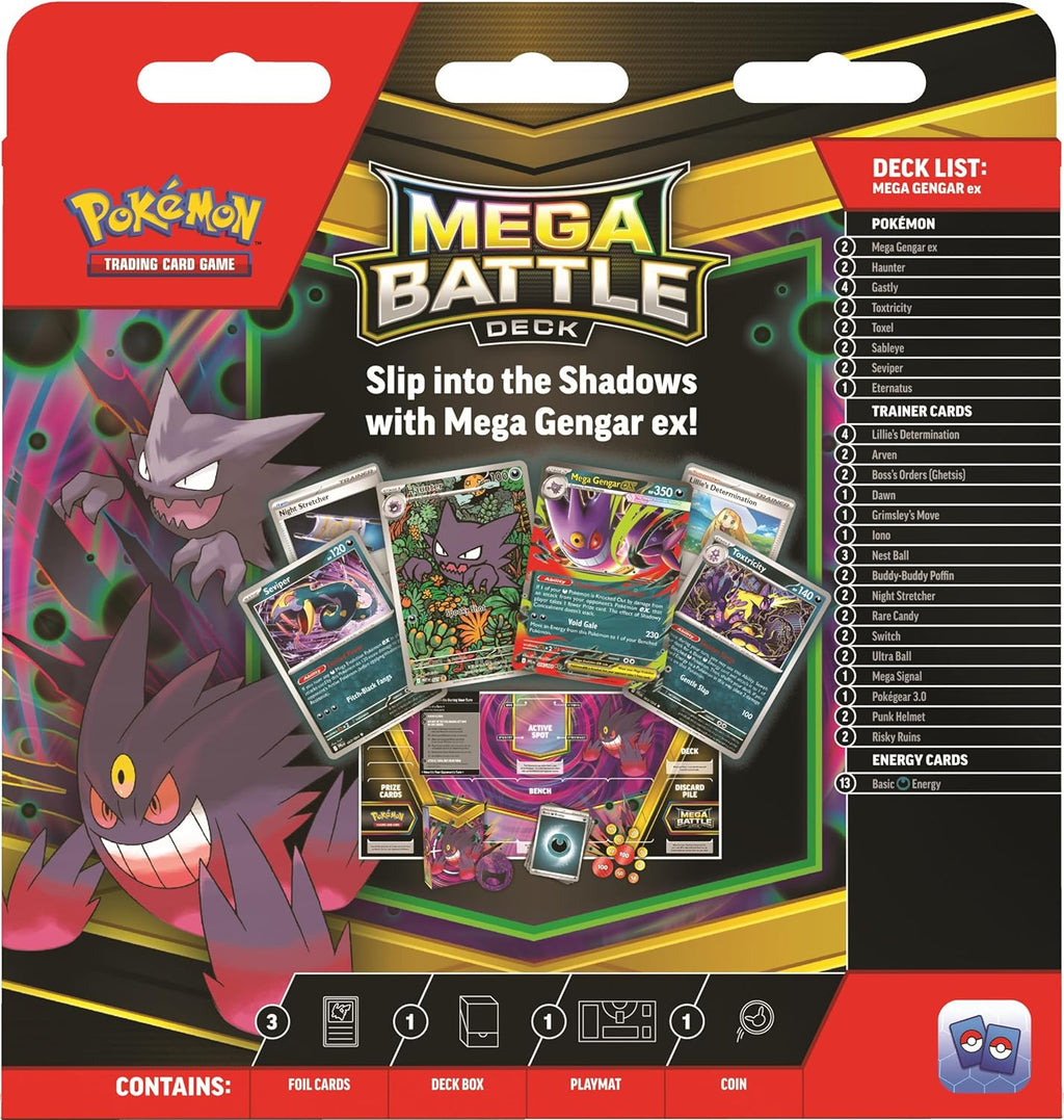 Pokemon Mega Battle Decks - Gengar Ex