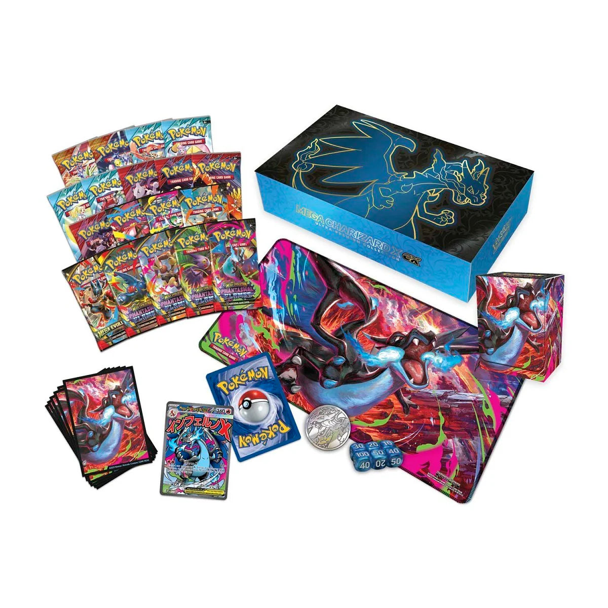 Pokemon Mega Charizard X ex Ultra-Premium Collection - English