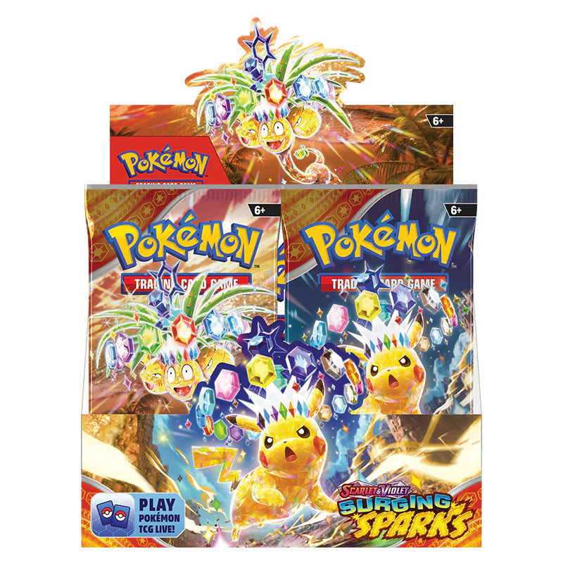 Pokemon - Scarlet & Violet - Surging Sparks - Booster Box (36 Boosters) - English