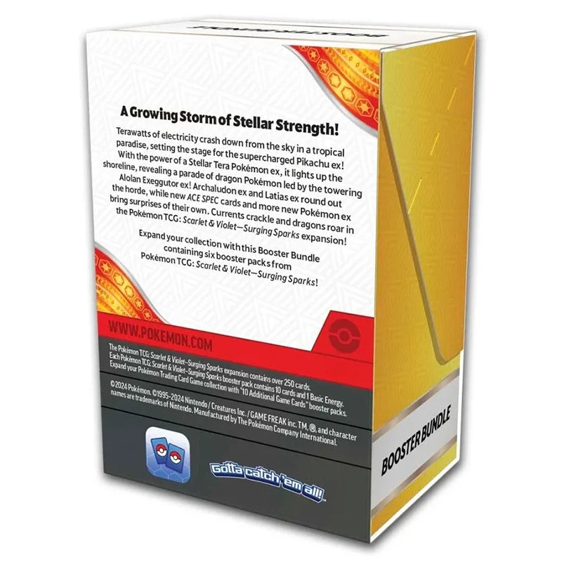 Pokemon - Scarlet & Violet - Surging Sparks - Booster Bundle - English