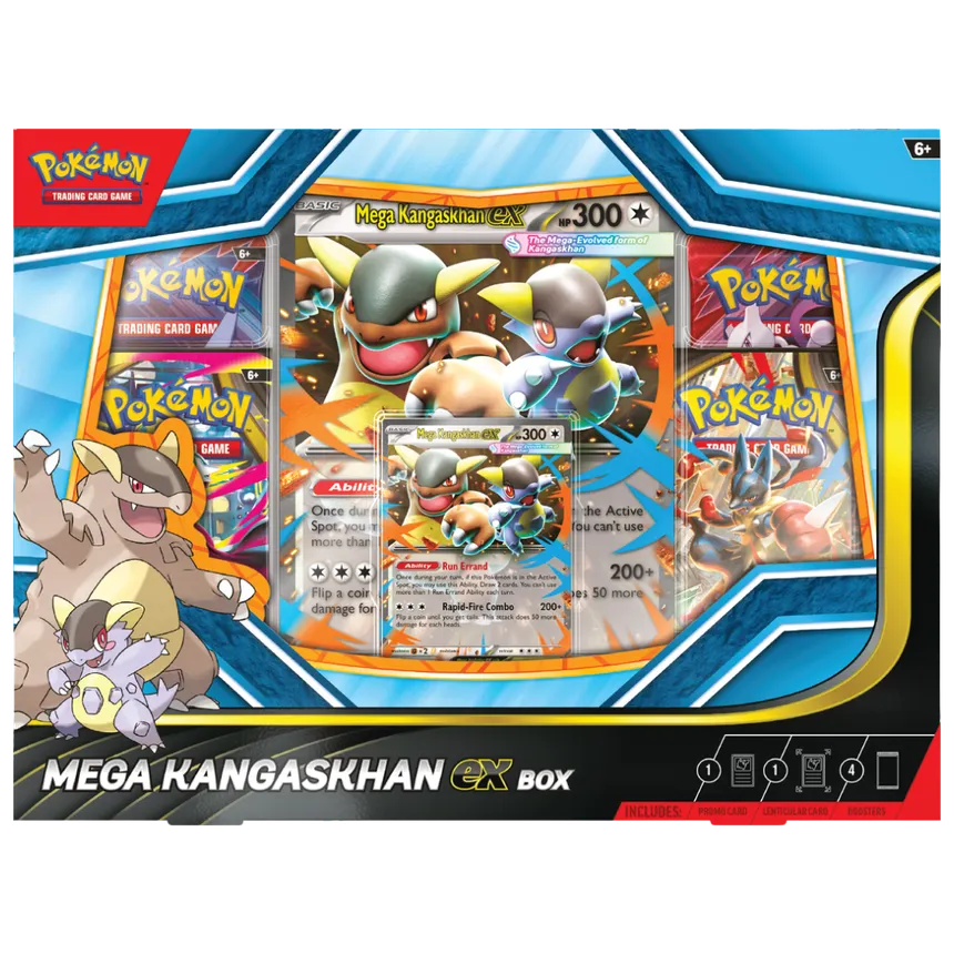 Pokemon Mega Kangaskhan EX Box