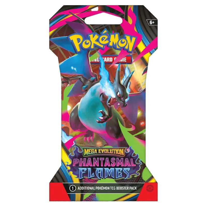 Pokemon - Mega Evolution - Phantasmal Flames - Sleeved Booster Pack - English